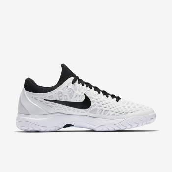 Nike Court Zoom Cage 3 - Tennissko - Hvide/Sort | DK-47714
